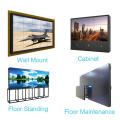 Multi tels monitor TV LED Montagens de parede de TV Parede de parede de vídeo Montagem de parede por 32-70 polegadas